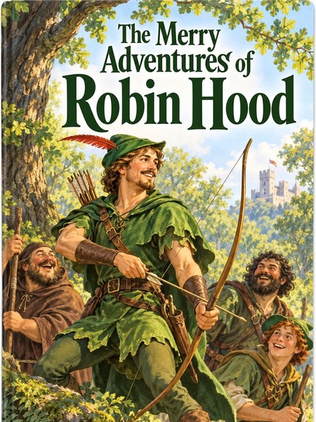 the merry adventures of robin hood cover