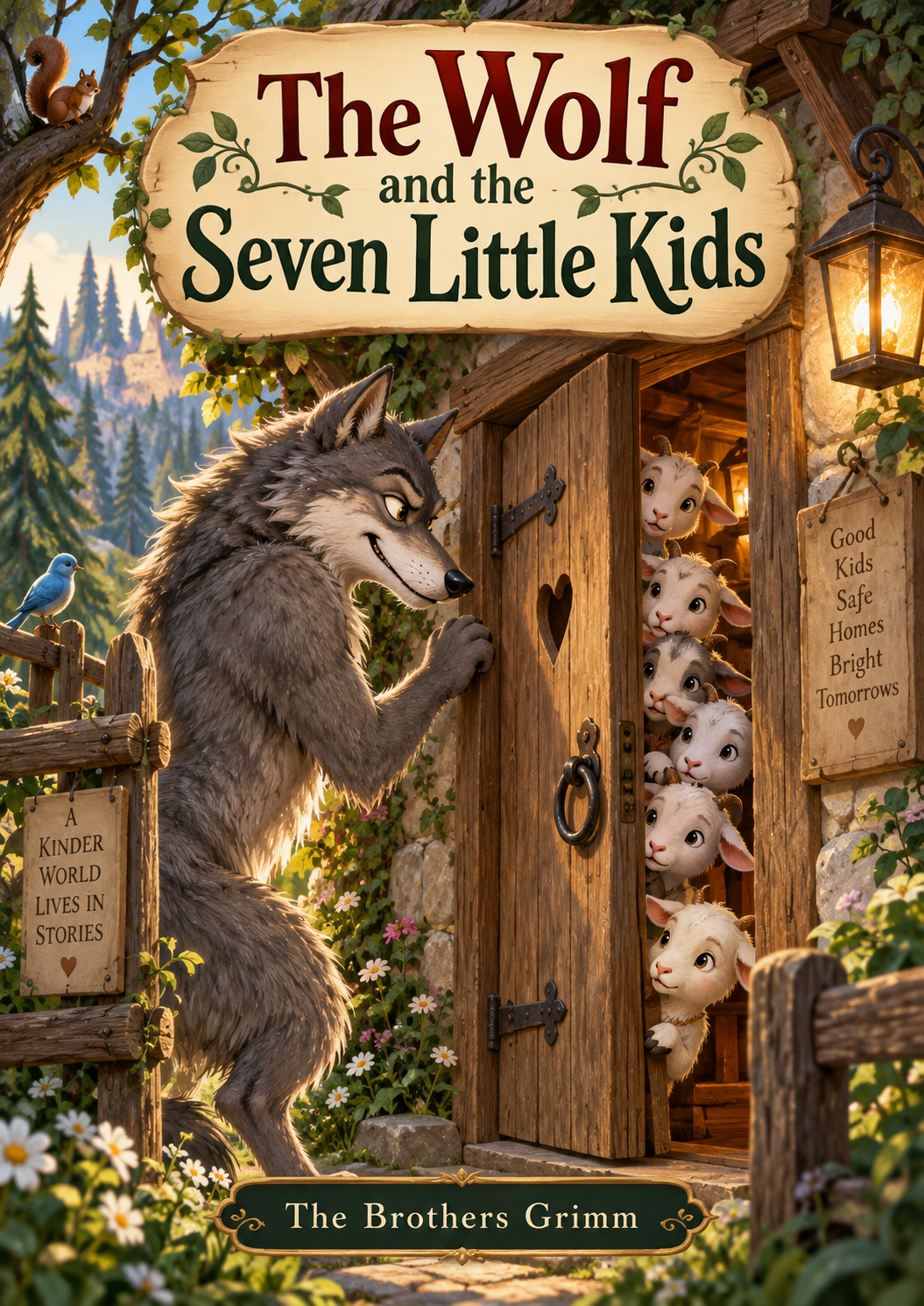 the wolf and the seven little kids cover