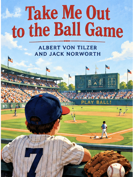 take me out to the ball game cover