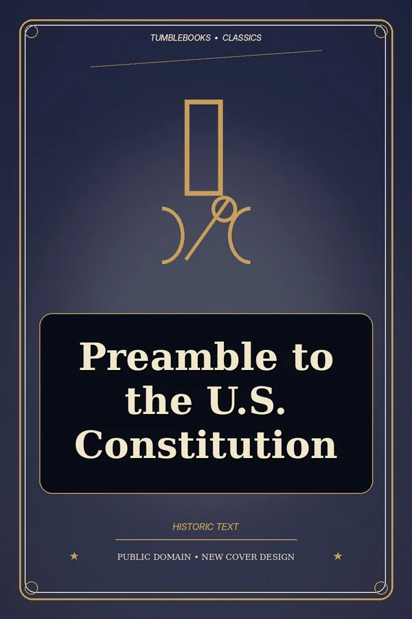 preamble to the u.s. constitution cover