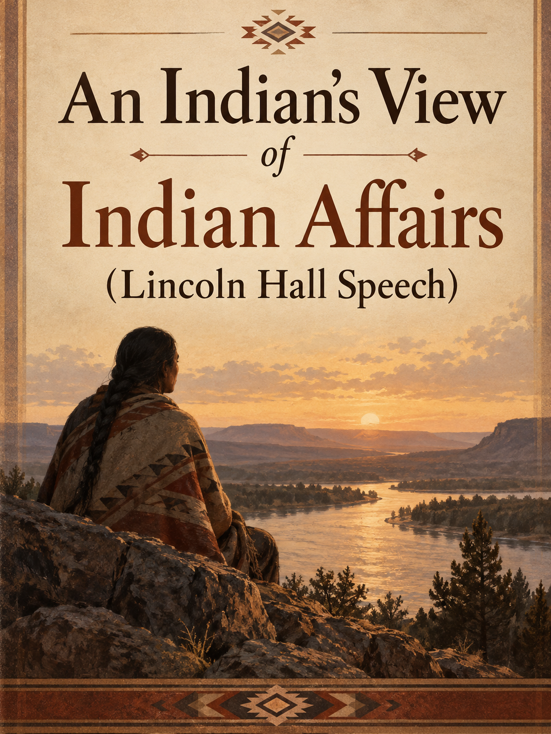 an indian's view of indian affairs (lincoln hall speech) cover