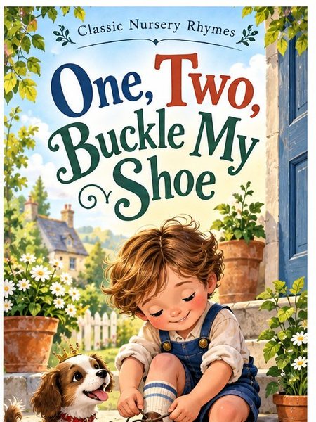 one, two, buckle my shoe cover