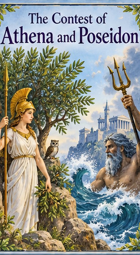the contest of athena and poseidon cover