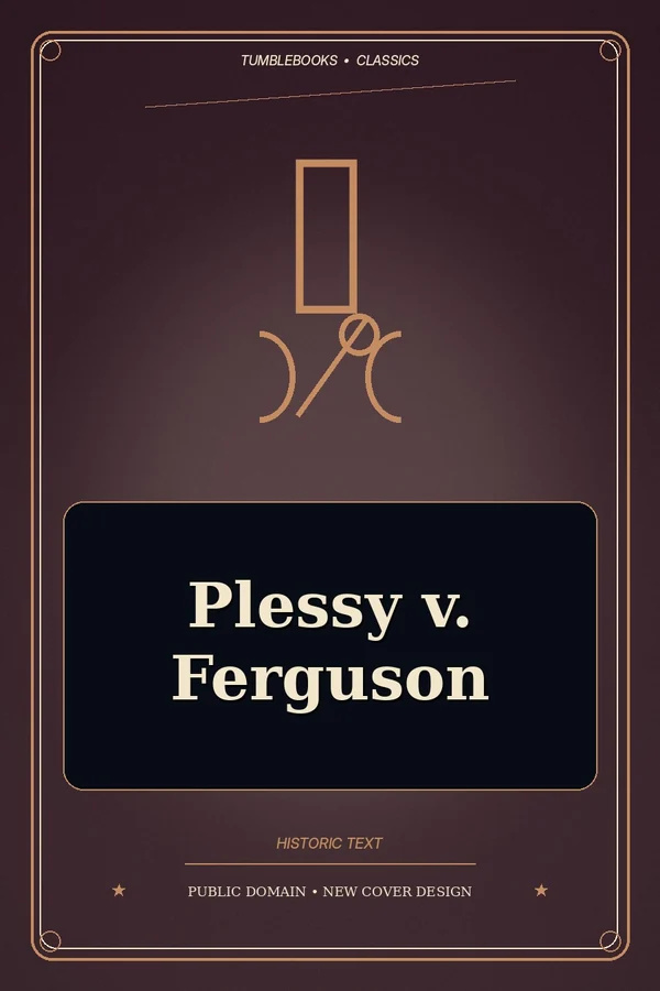 plessy v. ferguson cover