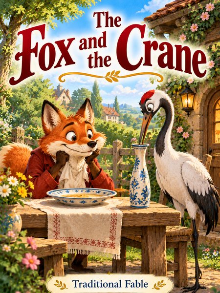 the fox and the crane cover