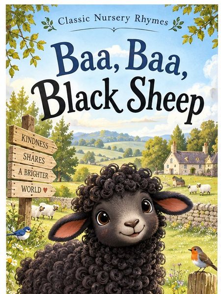 baa, baa, black sheep cover