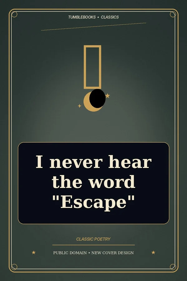 i never hear the word "escape" cover