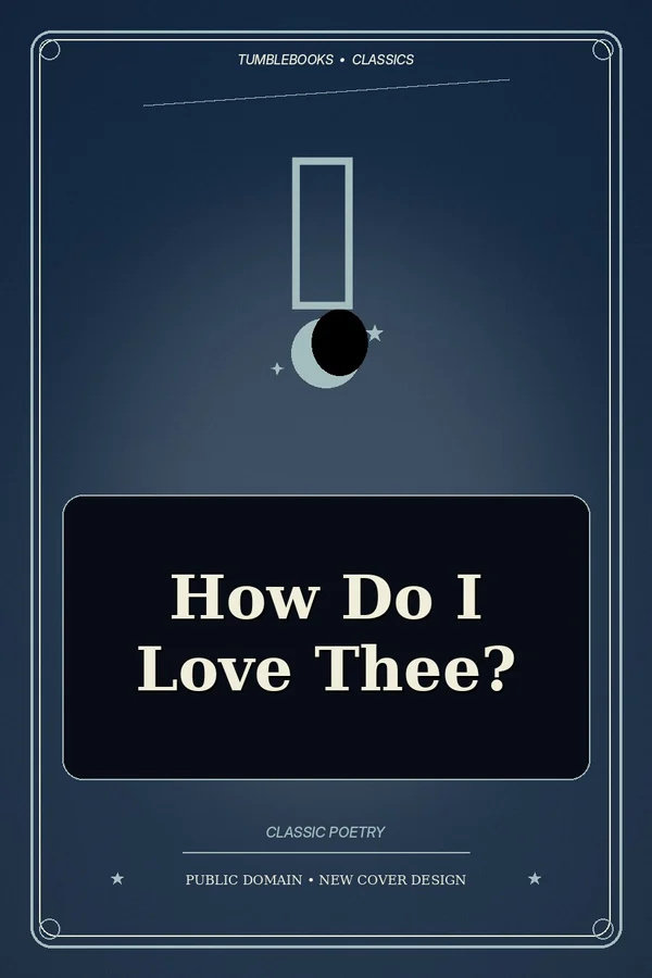 how do i love thee? cover