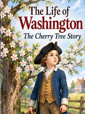 the life of washington (cherry tree story) cover