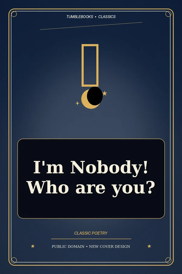 i'm nobody! who are you? cover
