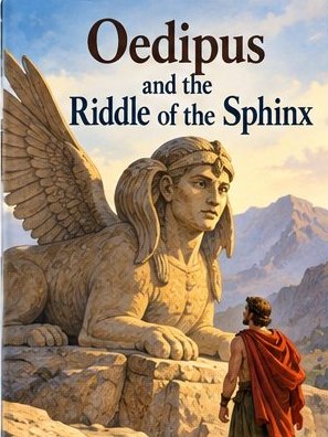 oedipus and the riddle of the sphinx cover