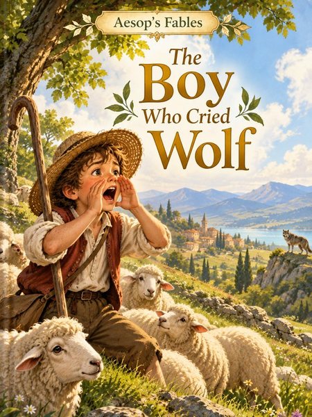 the boy who cried wolf cover