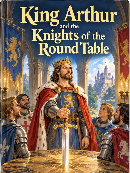 king arthur and the knights of the round table cover