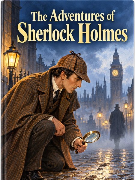 the adventures of sherlock holmes cover