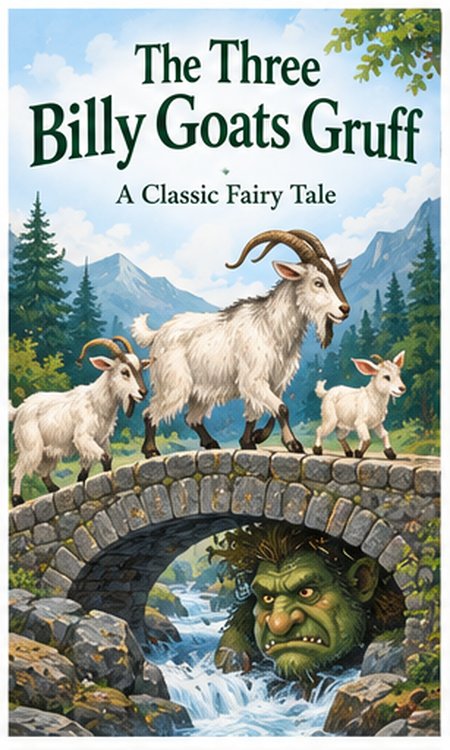 the three billy goats gruff cover