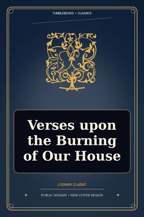 verses upon the burning of our house cover