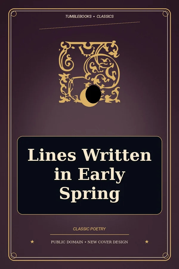 lines written in early spring cover