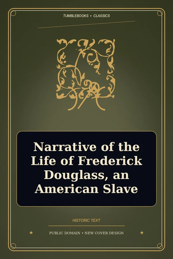 narrative of the life of frederick douglass, an american slave cover
