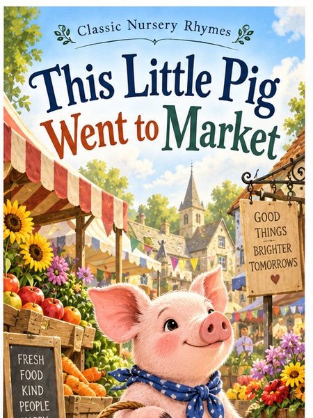 this little pig went to market cover