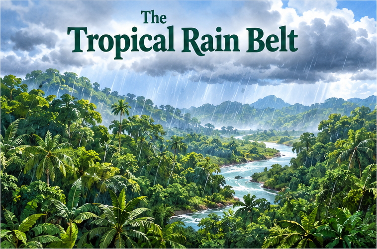 The Tropical Rain Belt book cover