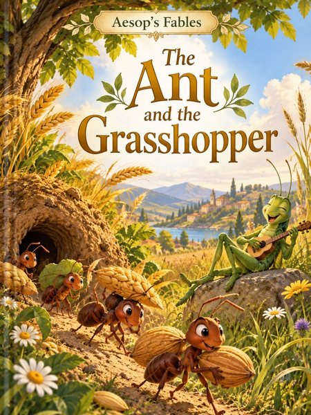 the ant and the grasshopper cover
