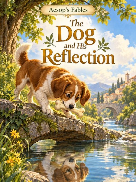 the dog and his reflection cover