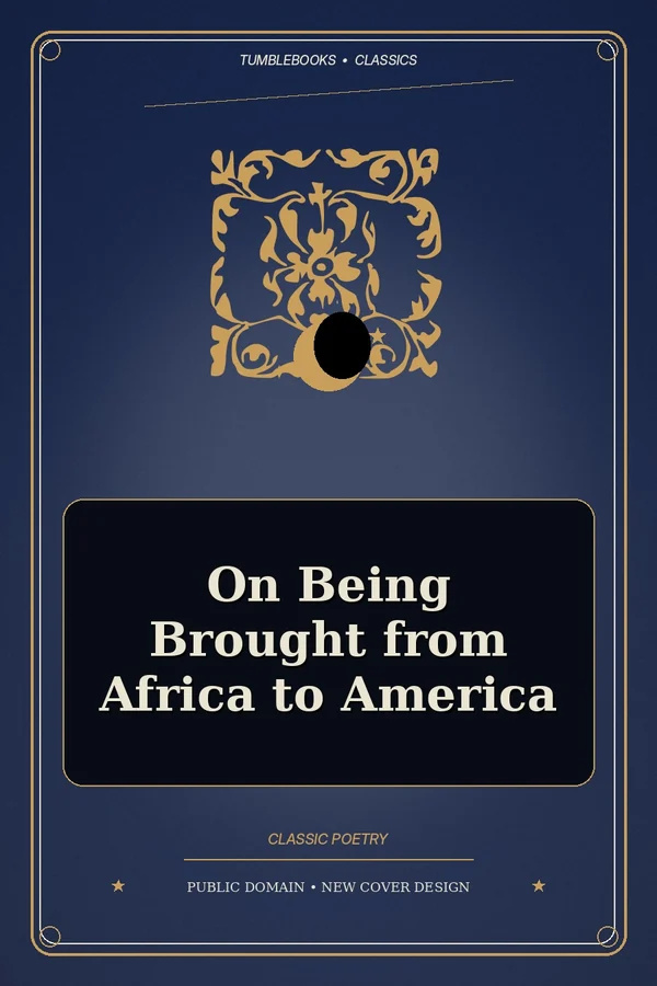 on being brought from africa to america cover