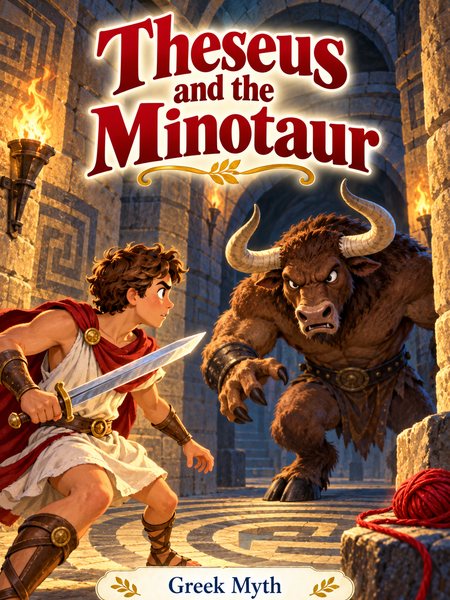theseus and the minotaur cover